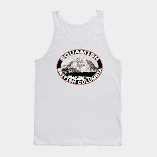 Squamish British Columbia Canada Mountains Lake Climbing Tank Top